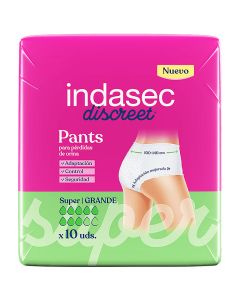 Indasec Adult diapers size G 10 units