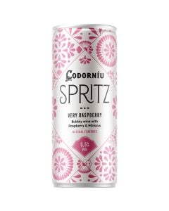 Codorníu Spritz Raspberry bubbly wine with raspberry & hibiscus 25 cl can