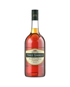Three Barrels V.S.O.P. cognac 1 litre