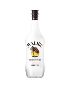 Malibu coconut flavoured rum 1 litre