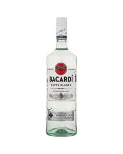 Bacardi Carta Blanca rum 1 litre