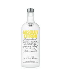 Absolut Citron vodka 1 litre