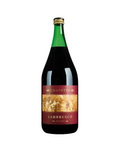 Campetto Lambrusco Rosso screw cap sparkling red wine 150 cl