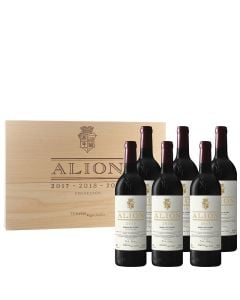 Alión Coleccion 3 Vintages set wooden giftbox red wine 6x75 cl