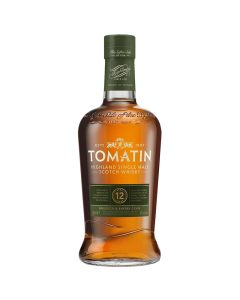 Tomatin 12 Years Old gift box whisky 1 litre