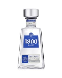 1800 Silver 100% agave tequila 1 litre