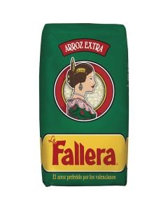 Round rice La Fallera extra 1 kg package