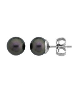Majorica 00324.82.2.000.701.1 8mm silver earrings