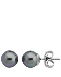 Majorica 00326.03.2.000.701.1 10mm silver earrings