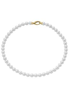 Majorica Lyra 09859.01.1.021.010.1 7 mm white pearls 45 cm necklace