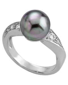 Majorica 12577.03.2.915.010.1 12mm silver closed ring