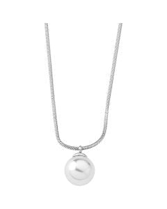 Majorica Real beauty Colection Pendant Nuada silver, 10 mm white round pearl