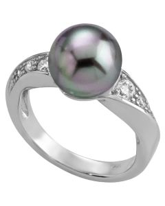 Majorica 12577.03.2.919.010.1 12mm silver closed ring