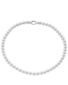 Majorica 09866.01.2.021.010.1 silver short necklace 8mm 45cm
