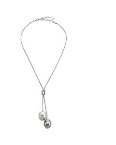 Majorica 12234.70.2.000.010.1 silver short necklace 14mm 48cm