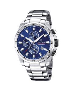 Festina Chrono Sport F20463/2 Blue Steel Strap men's watch