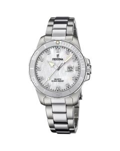 Festina Boyfriend Collection F20503/1 Mother-Of-Pearl Dial With Steel Strap women's watch