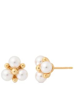 Majorica Vega Golden pearl earrings