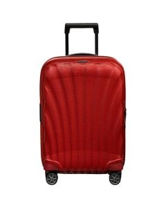 Samsonite C-Lite Spinner expandable (4 wheels) 55cm Chili red
