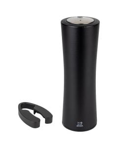 Peugeot Elis Reverse electric corkscrew wood/inox matte black 21 cm