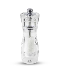 Peugeot Vittel manual salt mill 16 cm transparent