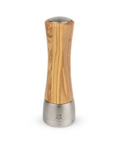 Peugeot Madras u'Select Manual Salt Mill 21 cm olive wood and stainless steel