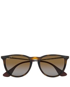 Ray-Ban Erika Classic RB4171 tortoise with brown gradient lenses
