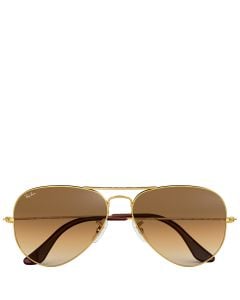 Ray-Ban Aviator Gradient arista gold frame brown lenses 58-14 sunglasses