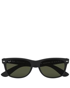 Ray-Ban New Wayfarer Classic black frame green lenses 55-18 sunglasses