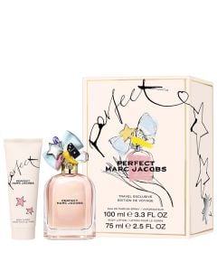 Marc Jacobs Perfect Travel set: Eau de Parfum spray 100 ml + Body lotion 75 ml