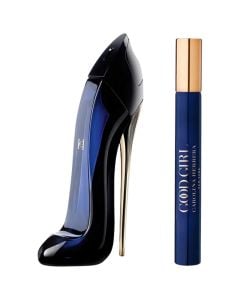 Carolina Herrera Good Girl set: Eau de Parfum spray 80 ml + spray de viaje 10 ml