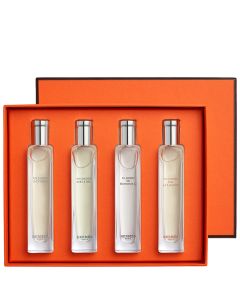 Hermès Gardens set: Jardin à Cythère Eau de Toilette 15 ml + Jardin sur le Nil Eau de Toilette 15 ml + Jardin de Monsieur Li Eau de Toilette 15 ml + Jardin sur la Lagune Eau de Toilette 15 ml