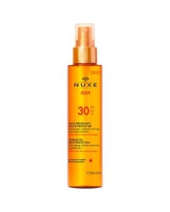 Nuxe Sun tanning oil face + body spf 30 150 ml