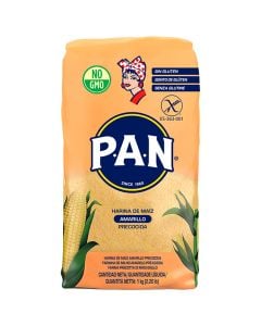 P.A.N. Harina de maíz amarillo 1 kg