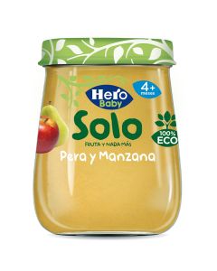 Jar of pear and apple Hero Baby 120 g