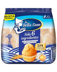 La Bella Easo round cupcakes in single pack of 10 units