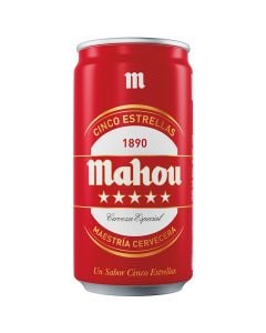 Beer Mahou 5 Stars 25 cl can