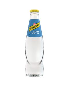 Schweppes soda bottle 25 cl