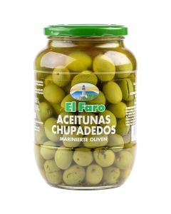 El Faro Chupadedos olives 850 g jar