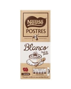 White chocolate special desserts Nestlé tablet 180 g