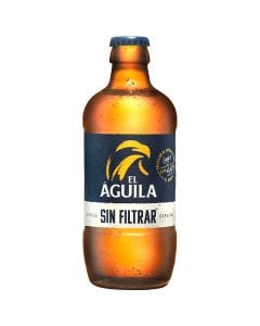 Unfiltered beer El Águila 33 cl bottle