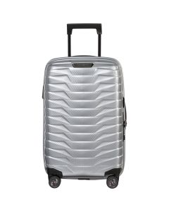 Samsonite Proxis 55cm spinner 35cm width silver Expandable