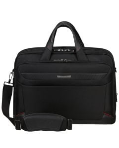 Samsonite Pro-dlx 6 bailhandle 17.3" black Expandable