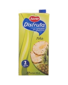 Pineapple nectar Juver Disfruta no added sugar 2 l carton