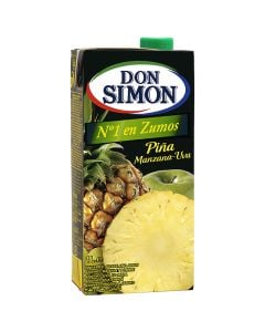 Pineapple, apple and grape juice Don Simón 1 l carton