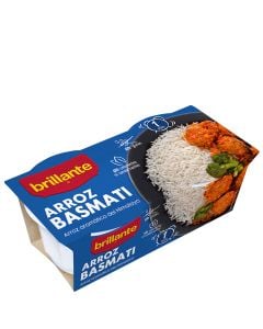 Basmati rice Brillante minute 2x125 g bowl