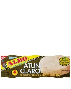 Yellowfin tuna in extra virgin olive oil Albo 3x92 g tin