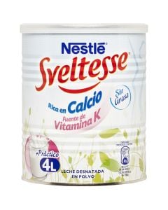 Skimmed powdered milk Sveltesse 400 g tin