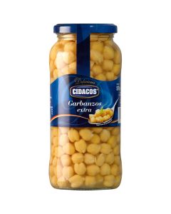 Cooked chickpeas Cidacos 400 g jar