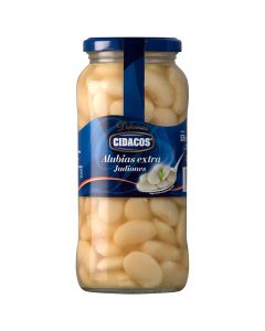 Cooked large white beans Cidacos 400 g jar